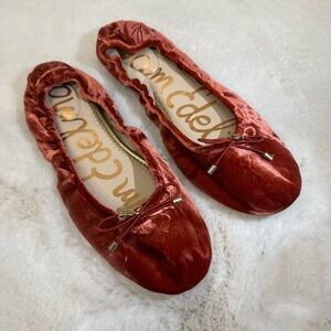 ✨NEW✨ Sam Edelman Women’s Felicia Velvet Ballet Flats